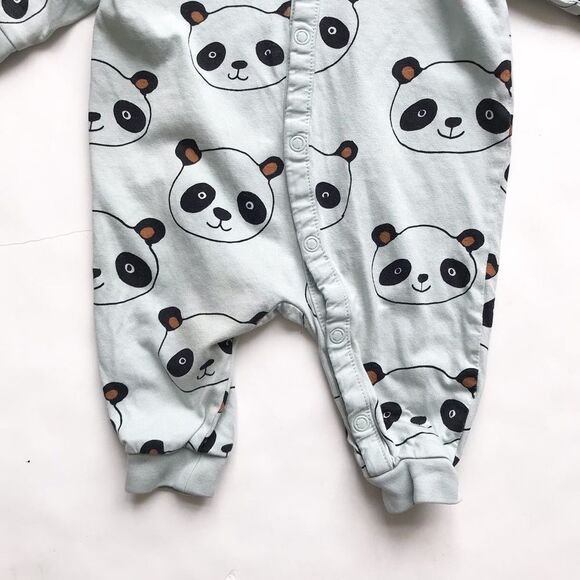H&M panda bear face sleeper EUC NB - Picture 3 of 5